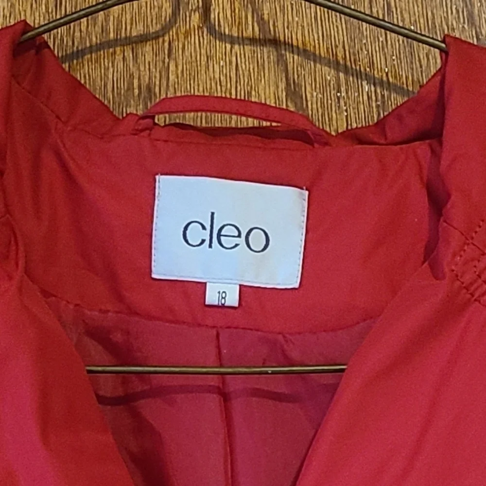 *2 for $30* Double Breasted Red Coat - Picture 3 of 3